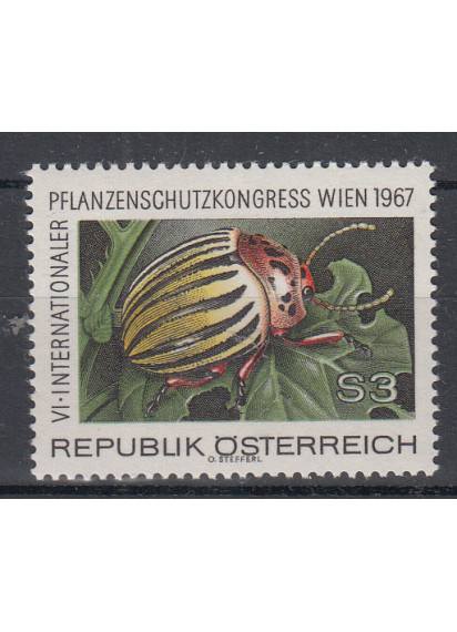 1967  AUSTRIA Protezione Piante  1 val.